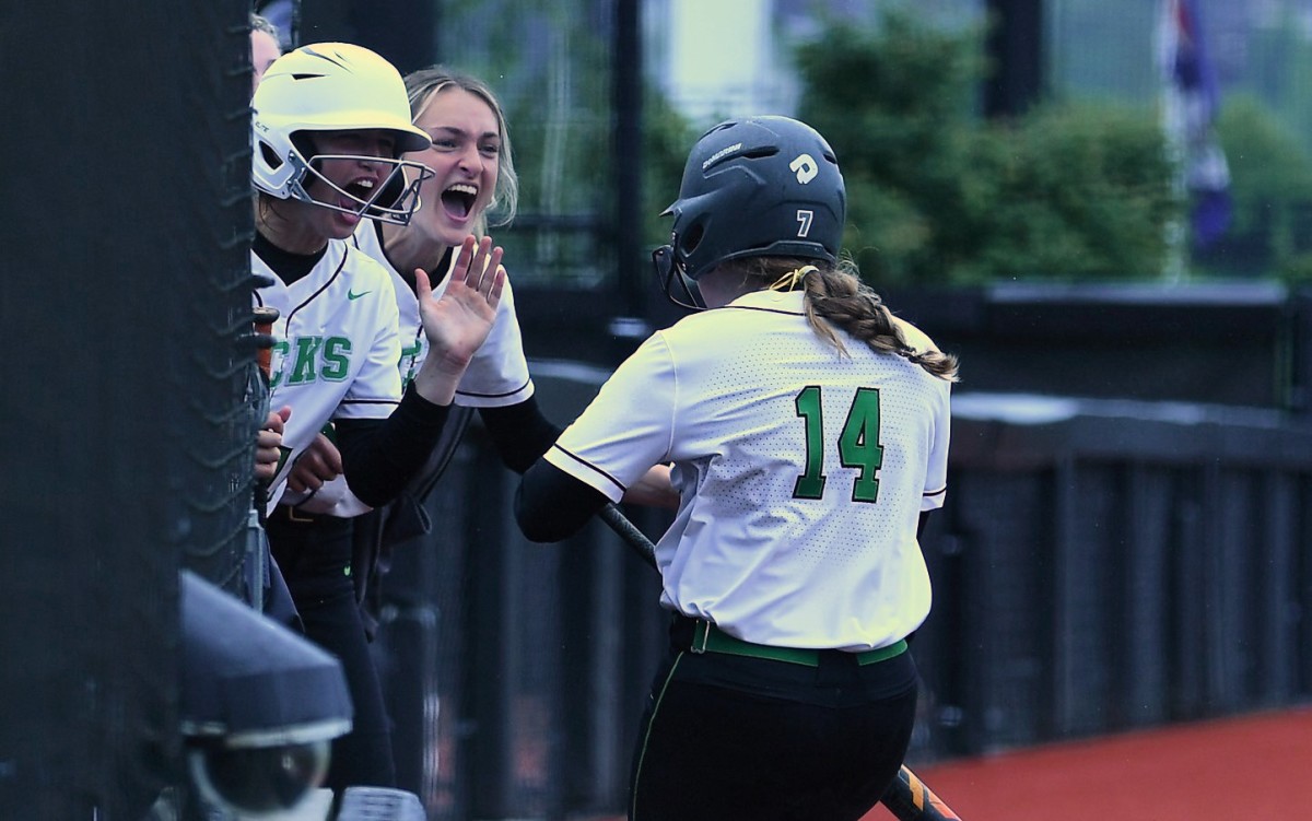 Pendleton Wilsonville 5A softball final Leon Neuschwander 13
